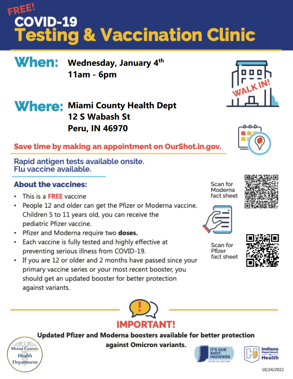 flu and covid clinic